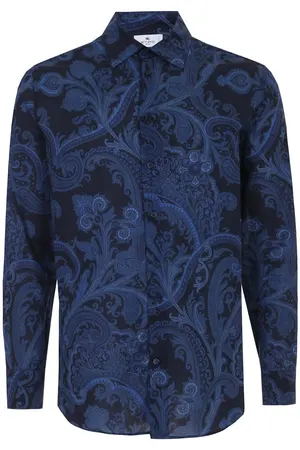 Рубашка Slim Fit хлопковая ETRO