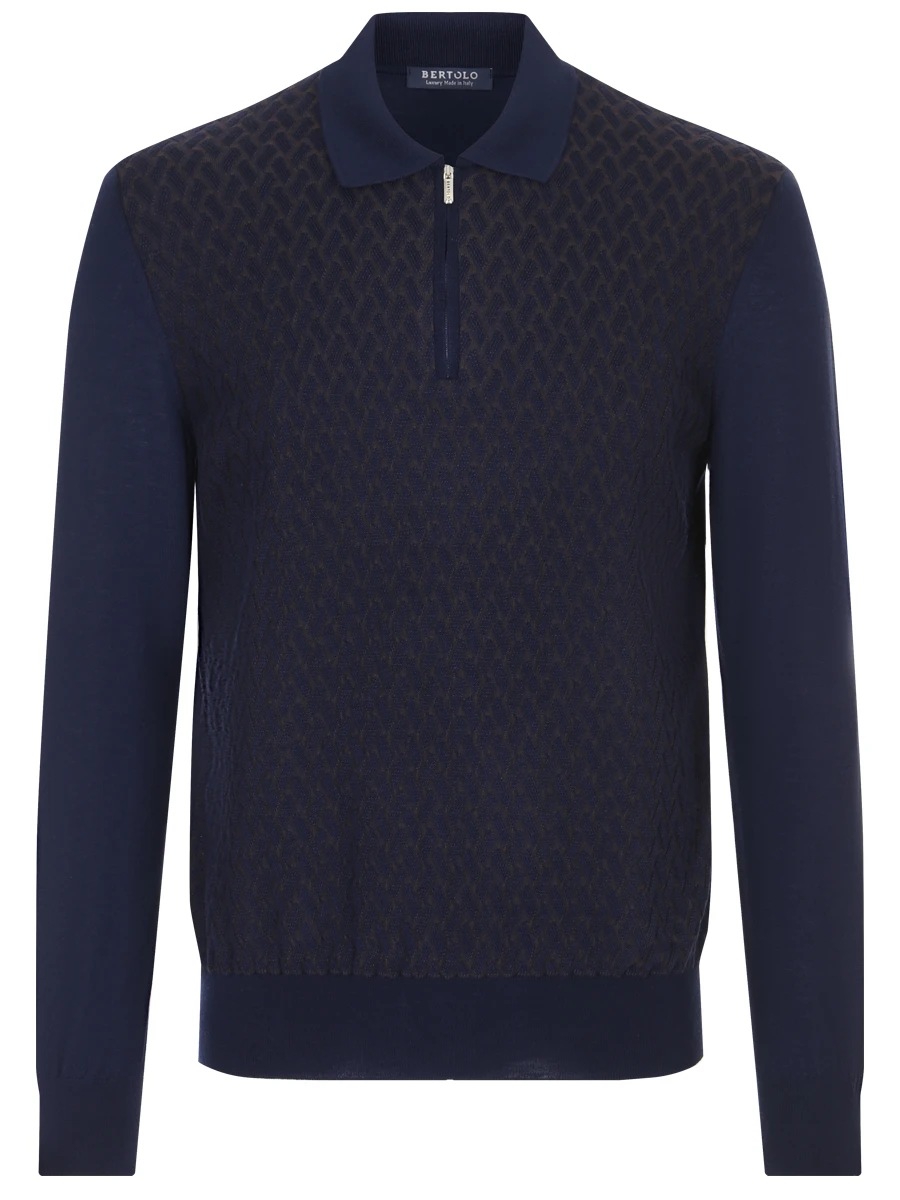 Где купить Поло шерстяное BERTOLO LUXURY MENSWEAR Bertolo