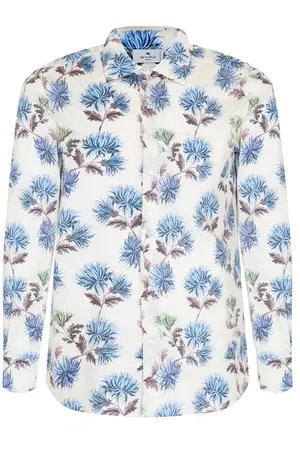 Рубашка Slim Fit хлопковая ETRO