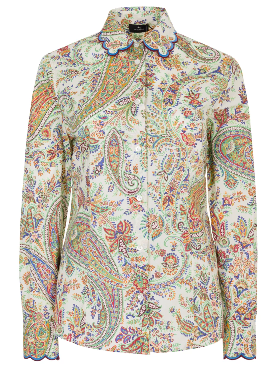 Где купить Рубашка хлопковая ETRO Etro