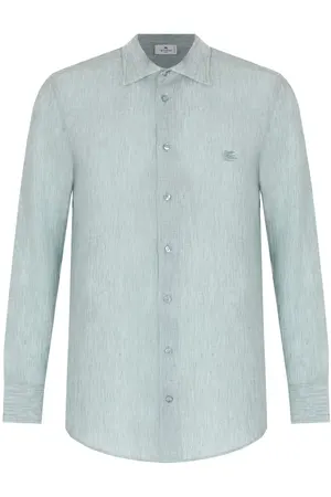 Рубашка Slim Fit льняная ETRO