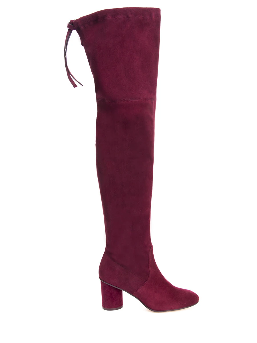 Где купить Замшевые ботфорты STUART WEITZMAN Stuart Weitzman