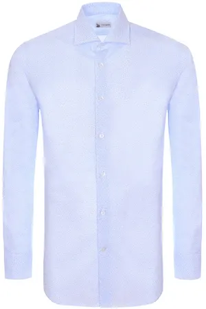 Рубашка хлопковая custom fit COLOMBO