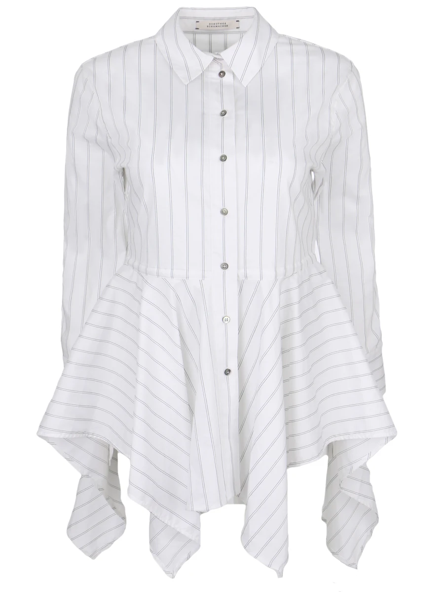 Где купить Хлопковая блуза DOROTHEE SCHUMACHER Dorothee Schumacher