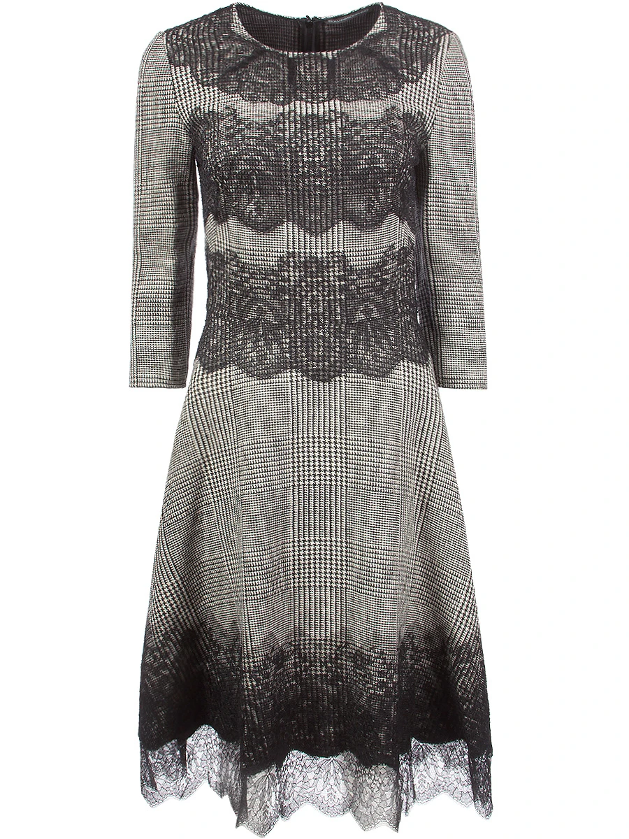 Где купить Платье с кружевной отделкой ERMANNO SCERVINO Ermanno Scervino