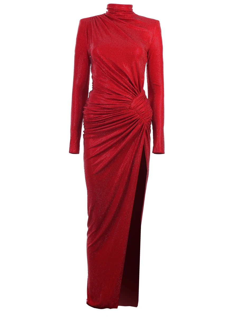 Где купить Вечернее платье с разрезом ALEXANDRE VAUTHIER Alexandre Vauthier