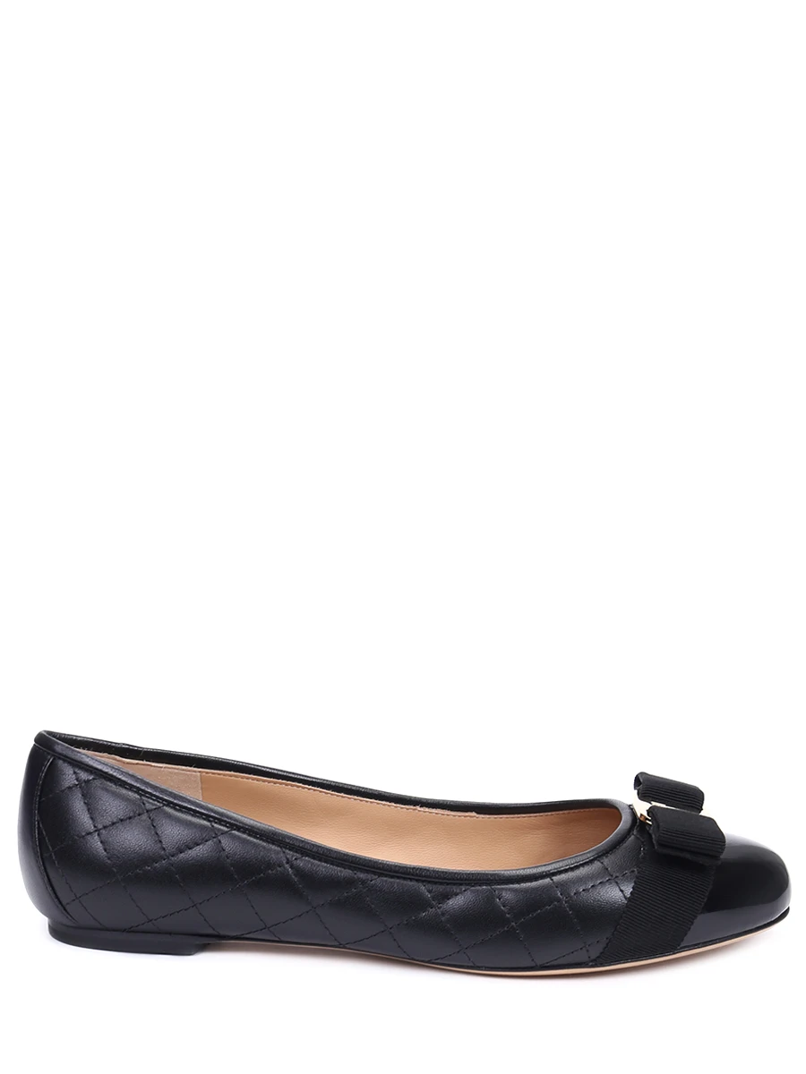 Где купить Балетки кожаные S.FERRAGAMO Salvatore Ferragamo