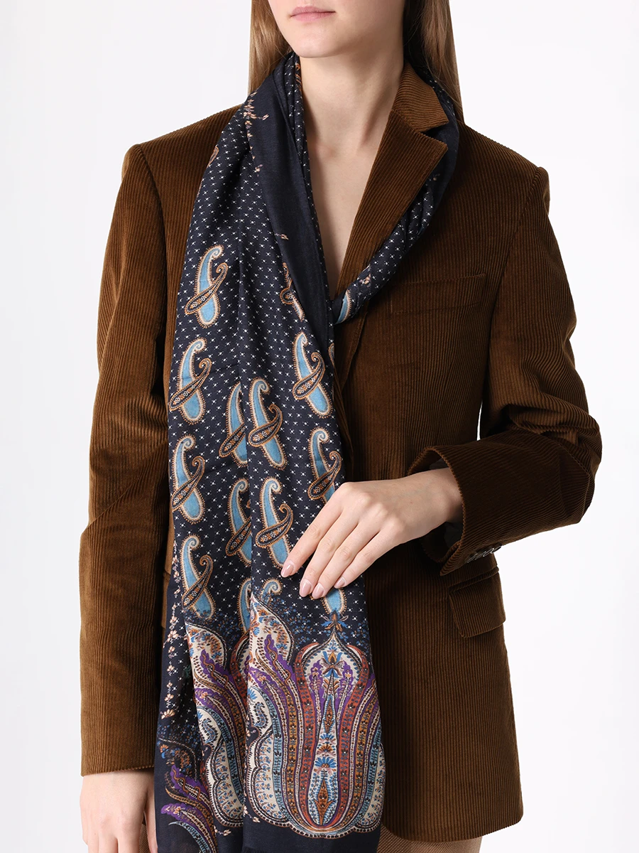 Где купить Палантин из модала ETRO Etro