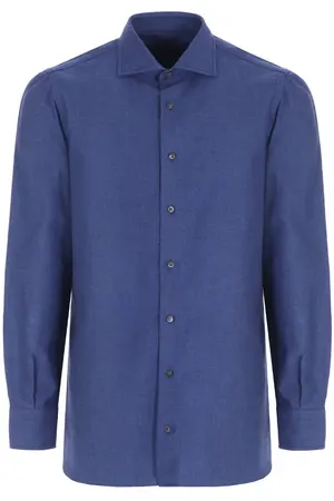 Рубашка Slim Fit хлопковая STILE LATINO