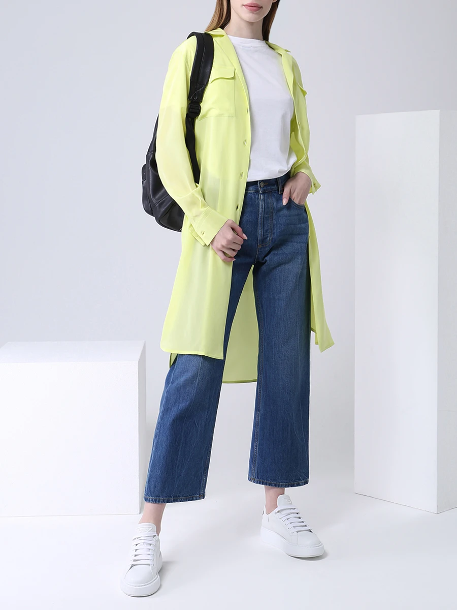 Где купить Рубашка шелковая ERMANNO SCERVINO Ermanno Scervino 