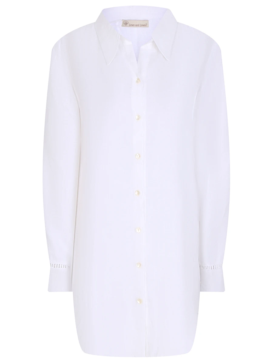 Где купить Рубашка льняная LINEN AND LINENS Linen and Linens
