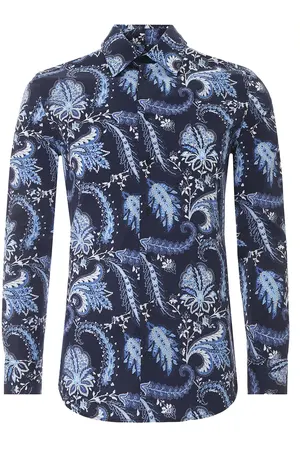 Рубашка Slim Fit хлопковая ETRO
