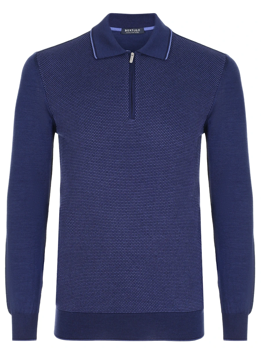 Где купить Поло из шерсти и шелка BERTOLO LUXURY MENSWEAR Bertolo 
