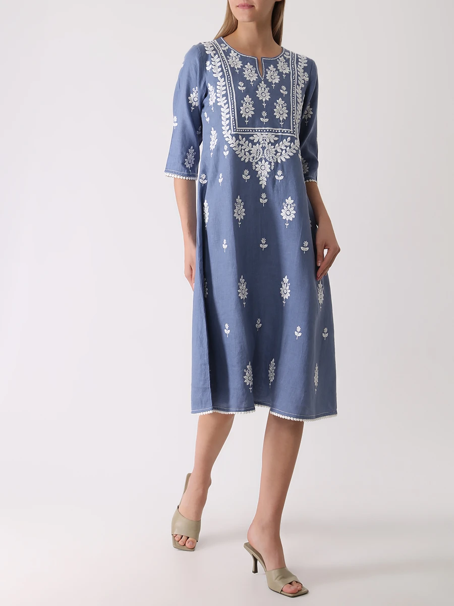 Где купить Платье льняное LINEN AND LINENS Linen and Linens