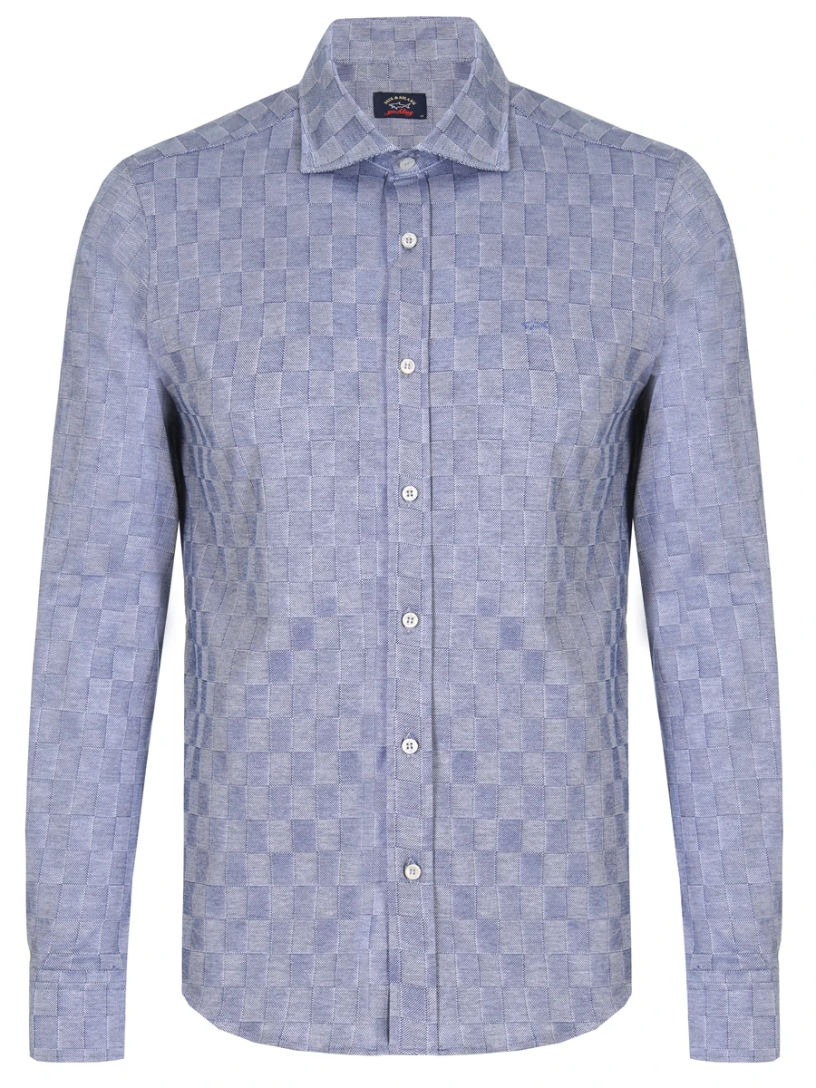 Где купить Рубашка Slim Fit хлопковая PAUL & SHARK Paul&Shark