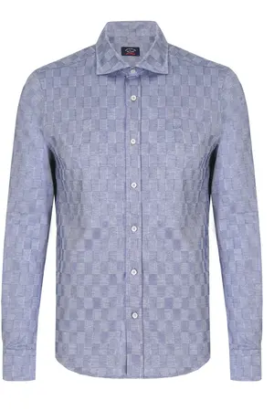 Рубашка Slim Fit хлопковая PAUL & SHARK