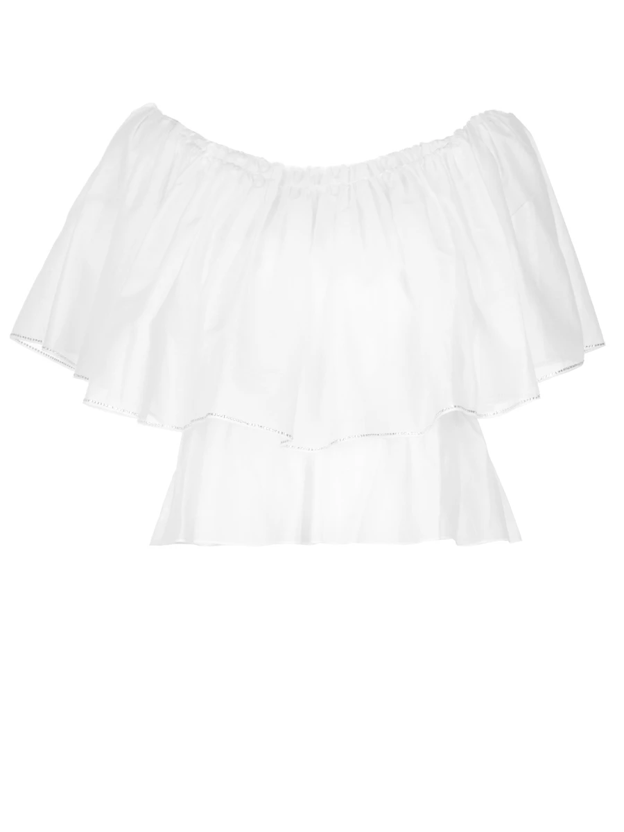Где купить Хлопковый топ ALEXANDRE VAUTHIER Alexandre Vauthier
