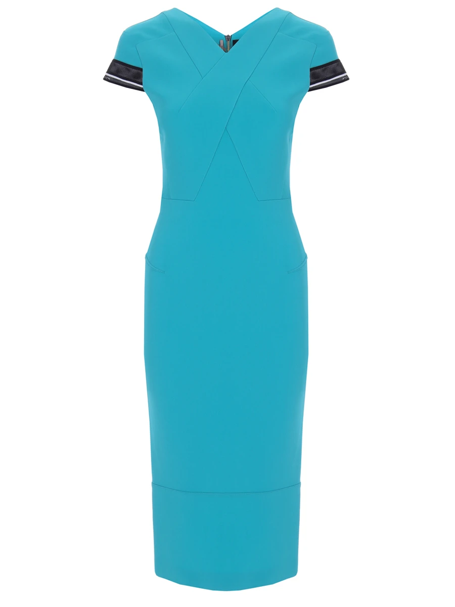 Где купить Платье бандажное однотонное ROLAND MOURET Roland Mouret 