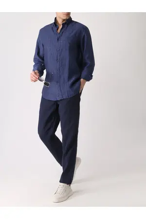Рубашка Regular Fit льняная PAUL & SHARK
