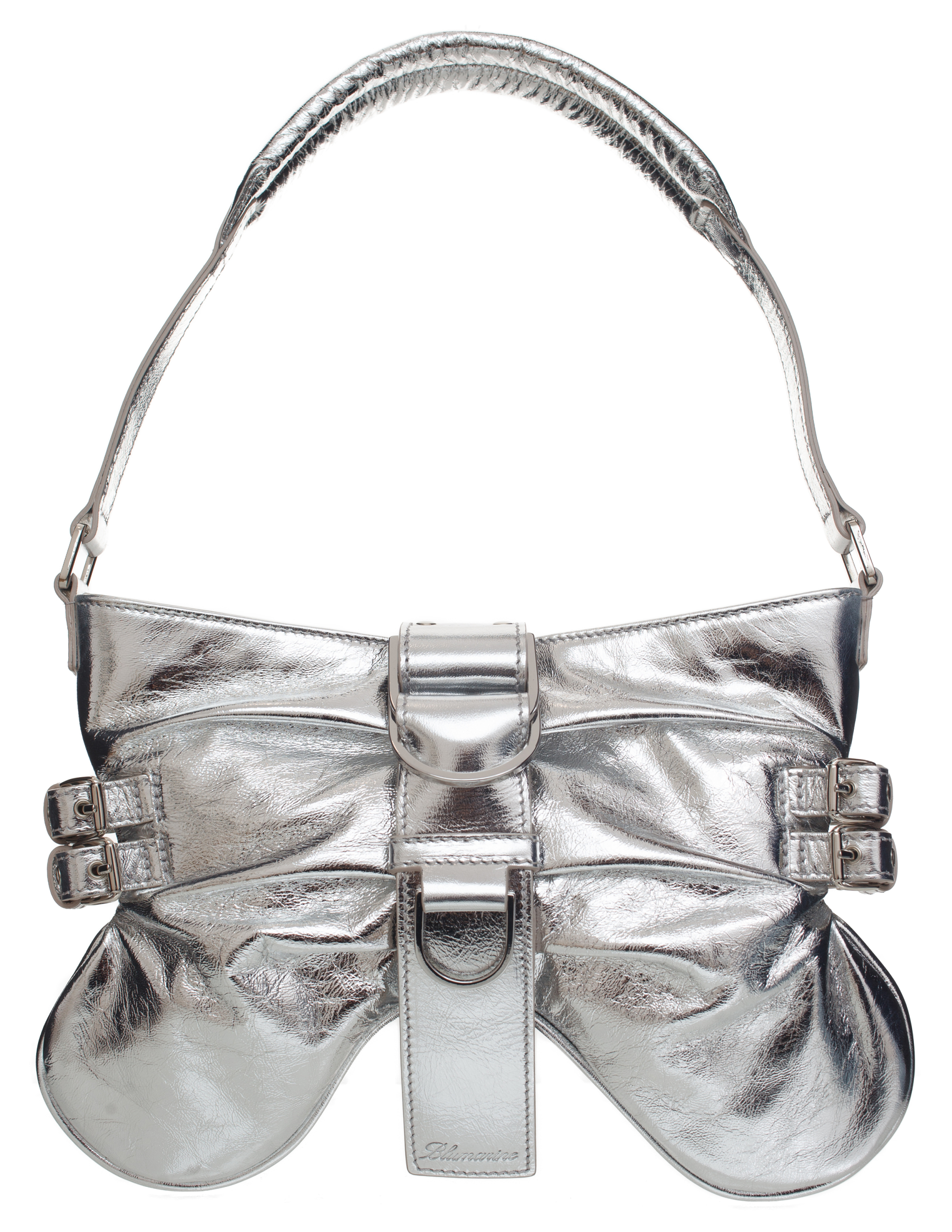 Где купить Кожаная сумка Butterfly Blumarine