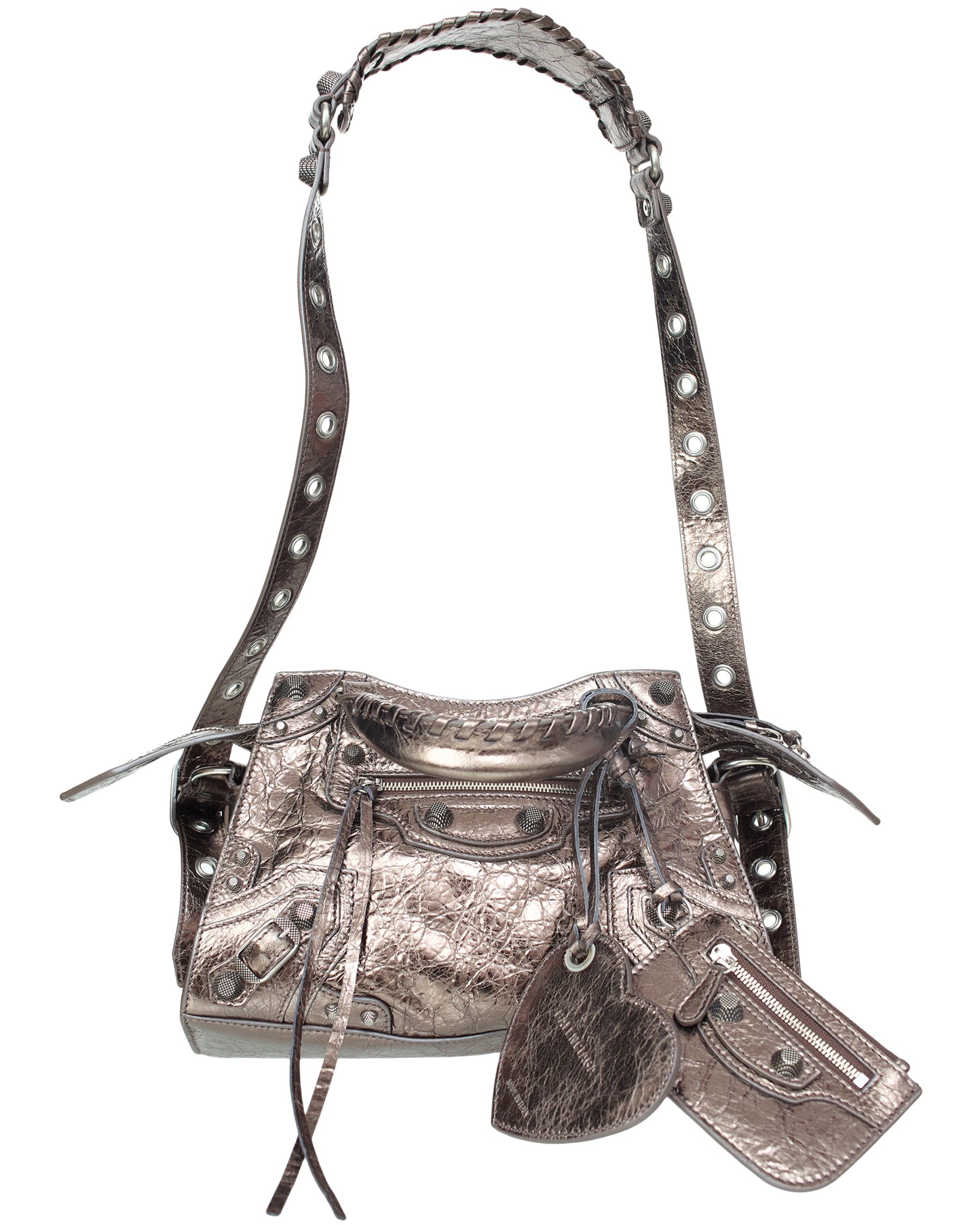 Где купить Кожаная сумка Neo Cagole Balenciaga