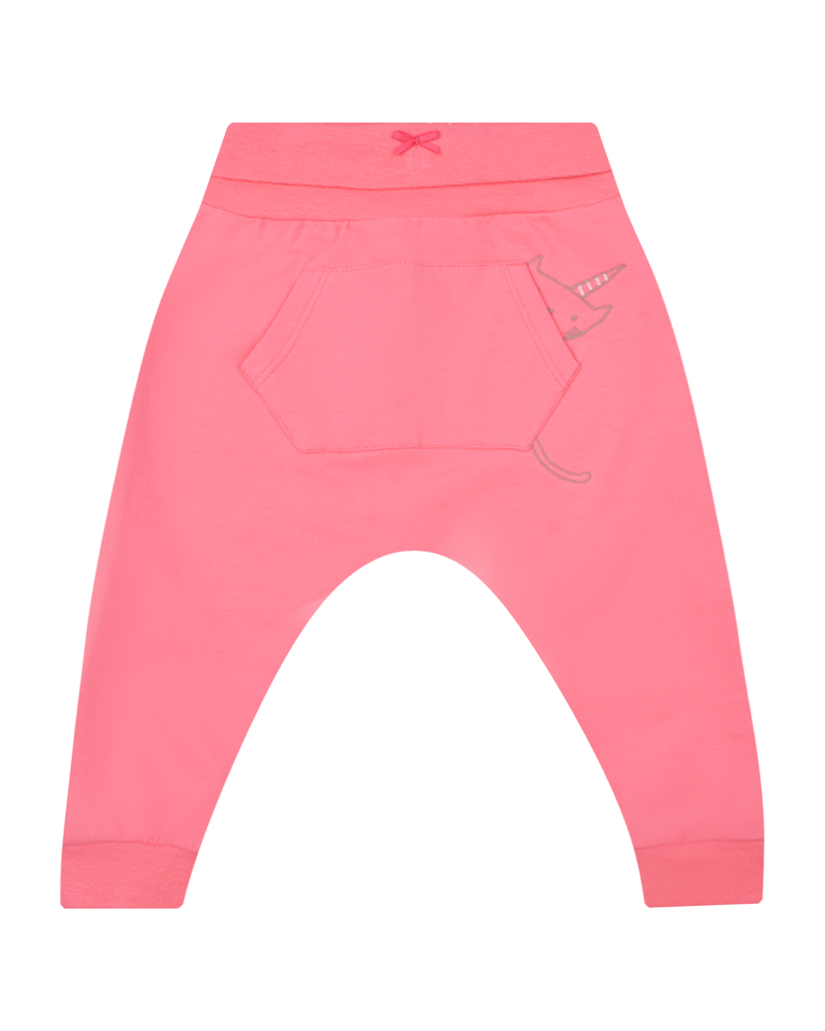 Где купить Розовые спортивные брюки с принтом &quot;кот-единорог&quot; Sanetta Kidswear Sanetta 
