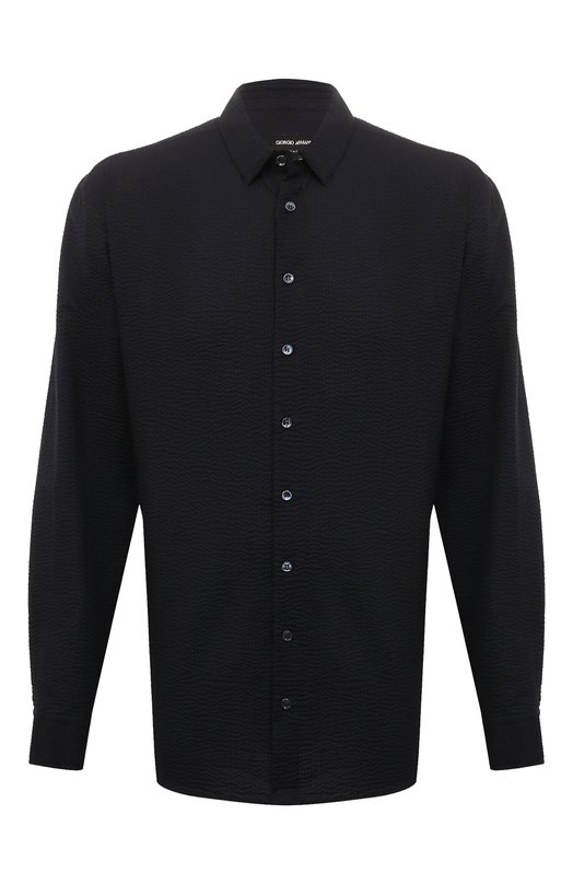 Где купить Хлопковая рубашка Giorgio Armani Giorgio Armani 