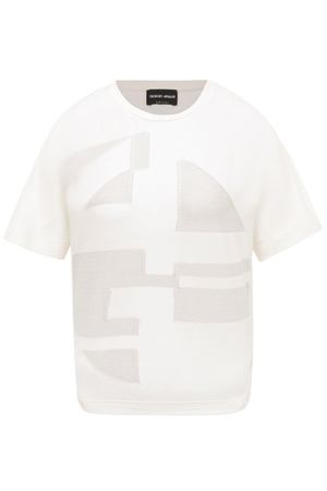 Хлопковая футболка Giorgio Armani