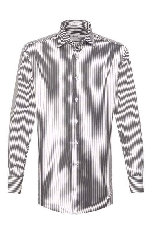 Где купить Хлопковая сорочка Brioni Brioni