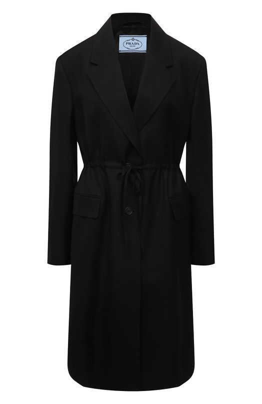 Где купить Шерстяное пальто Prada Prada