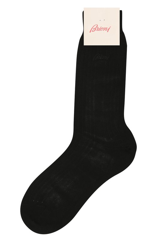 Где купить Носки из хлопка и шелка Brioni Brioni