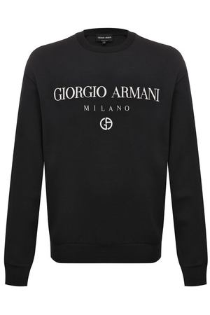 Хлопковый свитшот Giorgio Armani