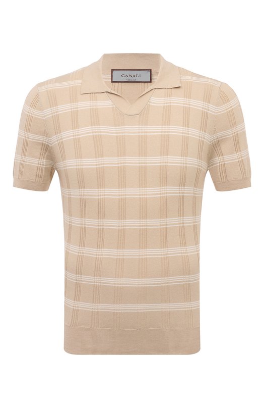 Где купить Хлопковое поло Canali Canali