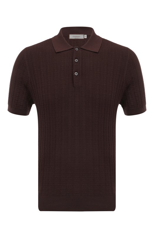 Где купить Хлопковое поло Canali Canali