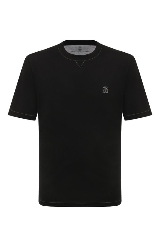 Где купить Хлопковая футболка Brunello Cucinelli Brunello Cucinelli