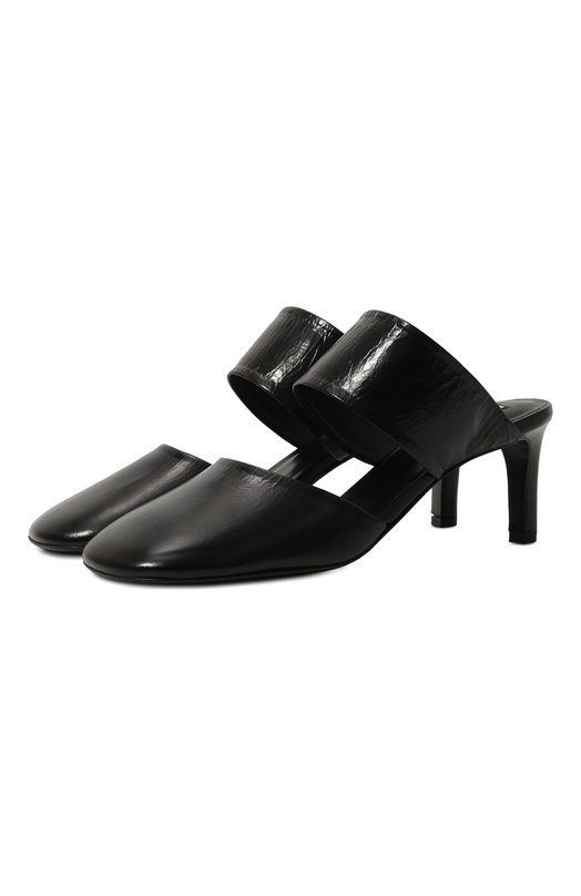 Где купить Кожаные мюли Jil Sander Jil Sander