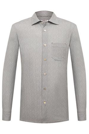 Хлопковая рубашка Kiton