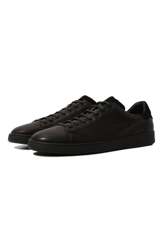 Где купить Кожаные кеды Kiton Kiton