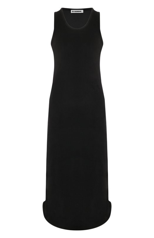Где купить Хлопковое платье Jil Sander Jil Sander