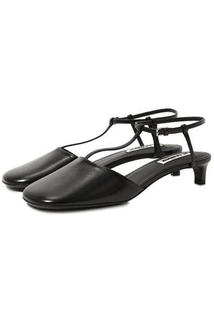 Кожаные туфли Jil Sander