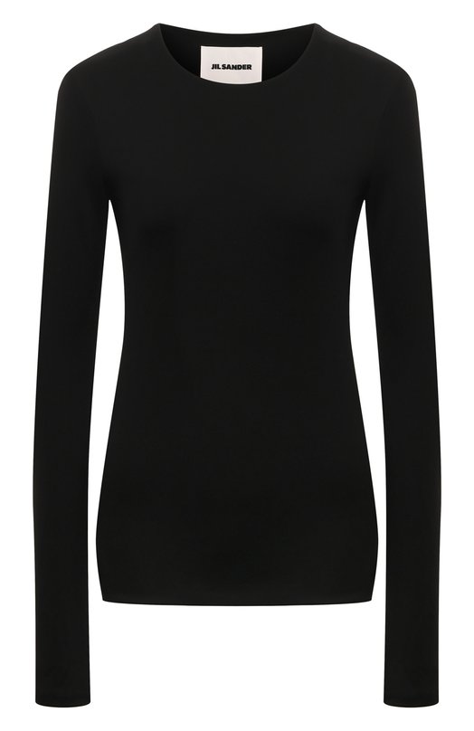 Где купить Лонгслив из вискозы Jil Sander Jil Sander