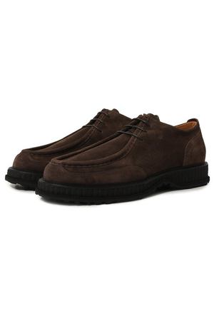 Замшевые ботинки Kiton