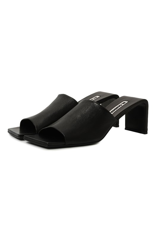 Где купить Кожаные мюли Jil Sander Jil Sander