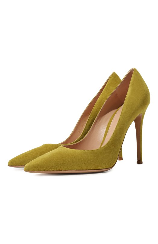 Где купить Замшевые туфли Gianvito 105 Gianvito Rossi Gianvito Rossi