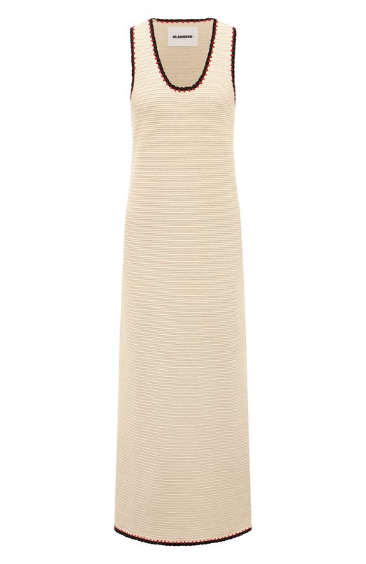 Где купить Хлопковое платье Jil Sander Jil Sander