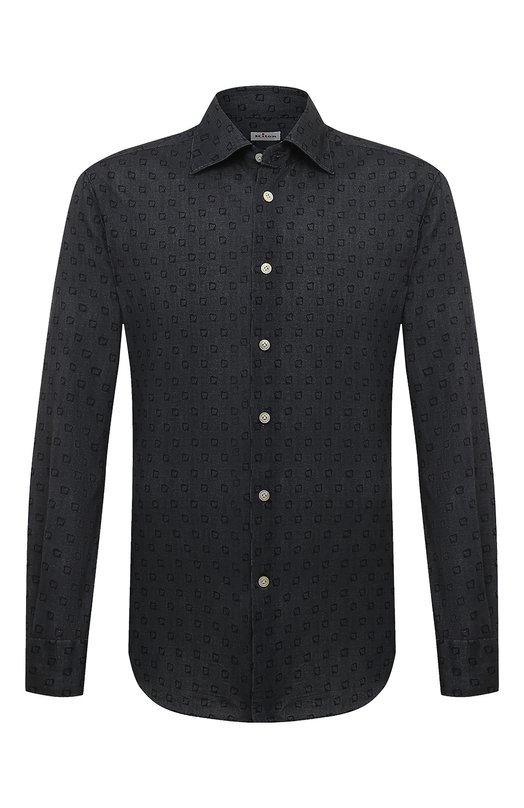 Где купить Хлопковая рубашка Kiton Kiton