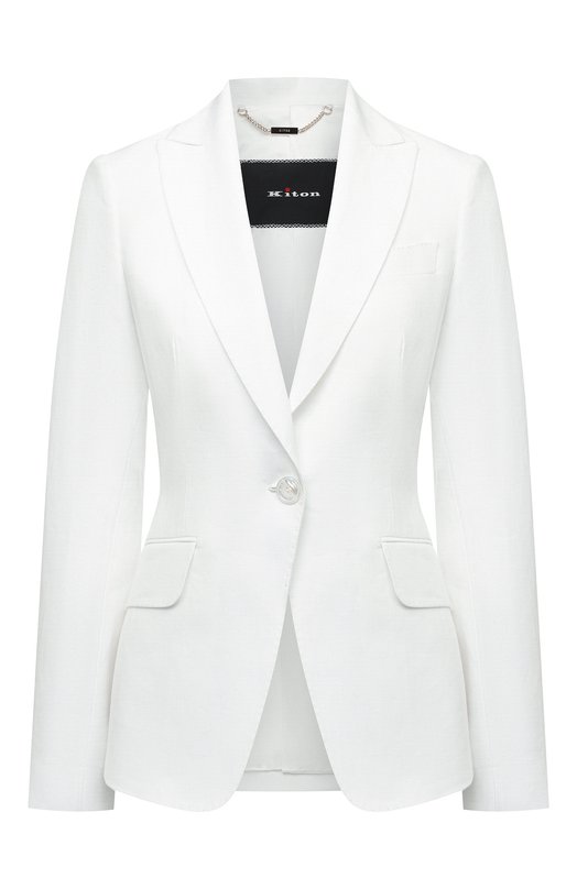 Где купить Льняной жакет Kiton Kiton