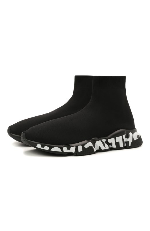 Где купить Текстильные кроссовки Speed Balenciaga Balenciaga