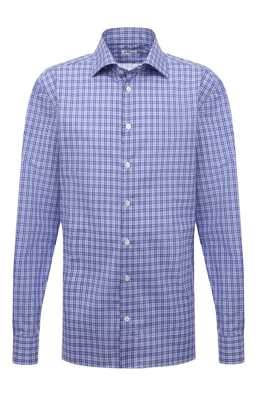 Где купить Хлопковая рубашка Kiton Kiton 