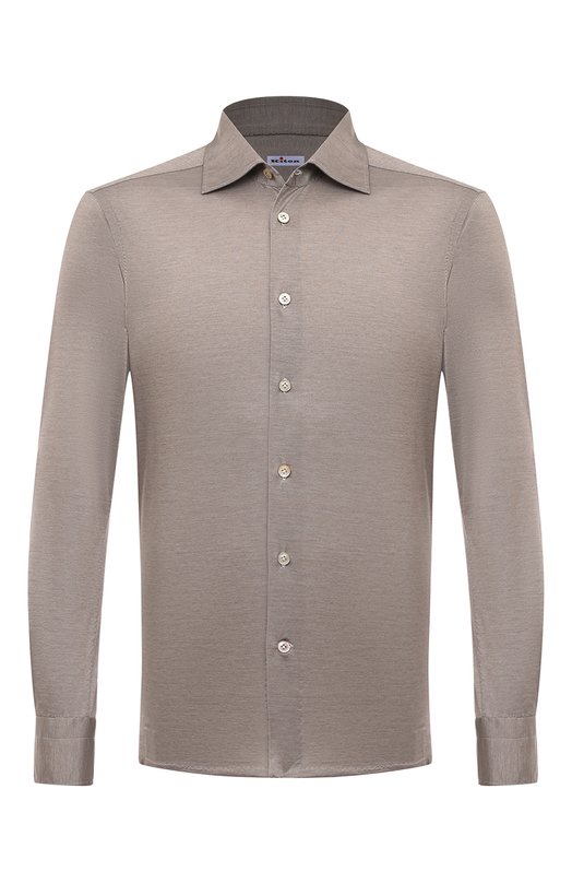 Где купить Хлопковая рубашка Kiton Kiton 